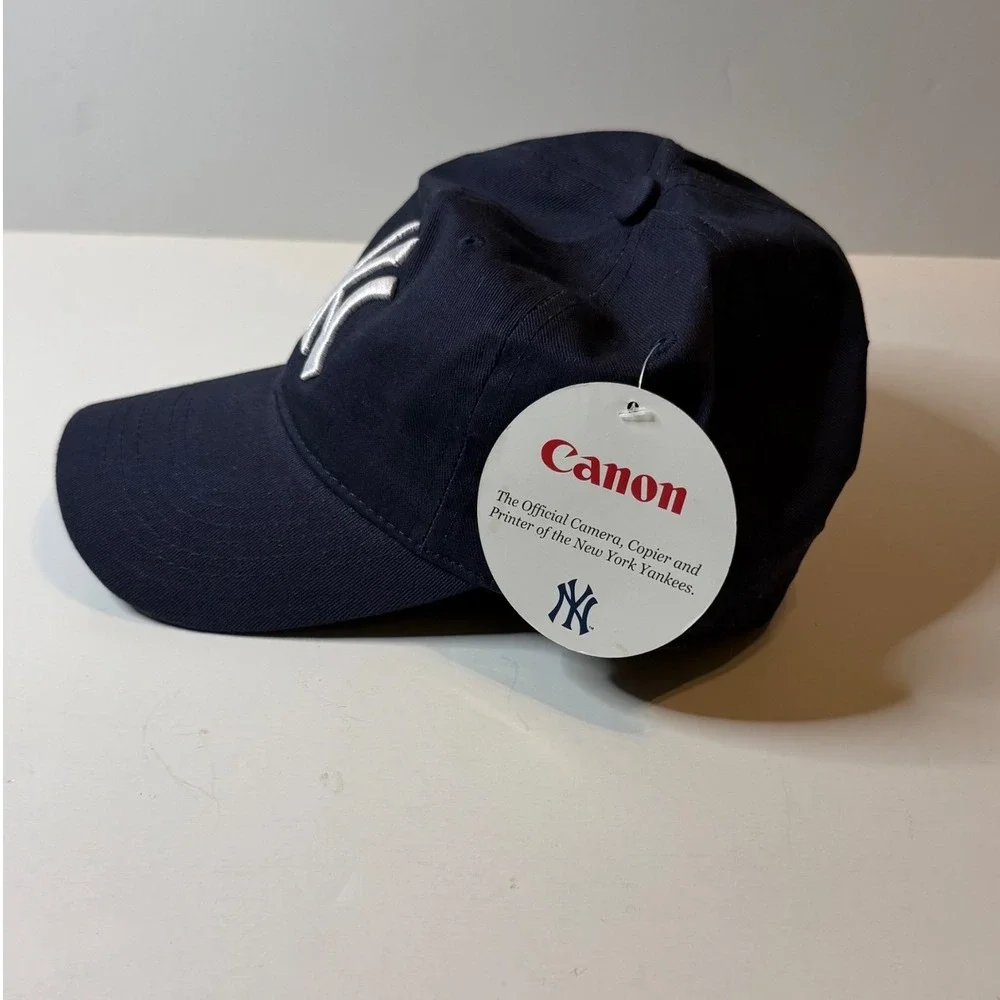 New York Yankees Canon Promotional Hat Navy Blue Cotton Adjustable Baseball Cap